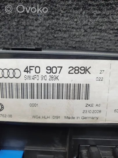 Audi A6 S6 C6 4F Comfort/convenience module 4F0907289K