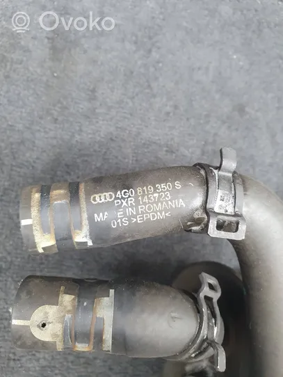 Audi A6 S6 C7 4G Tuyau de liquide de refroidissement moteur 4G0819345J