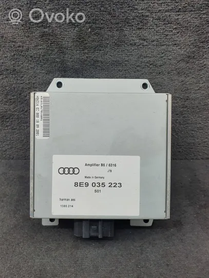 Audi A4 S4 B6 8E 8H Amplificateur de son 8E9035223