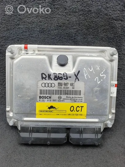 Audi A4 S4 B5 8D Sterownik / Moduł ECU 8D1907401