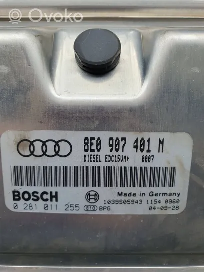 Audi A6 S6 C5 4B Calculateur moteur ECU 8E0907401M