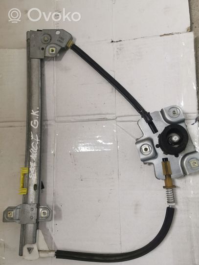 Renault Scenic I Rear door manual window regulator 112206