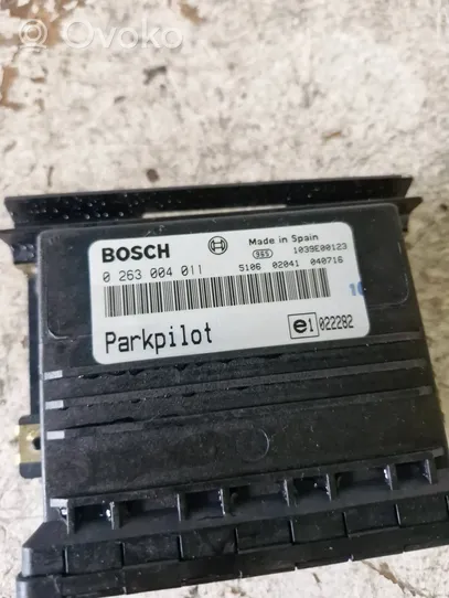 Opel Meriva A Parking PDC control unit/module 0263004011