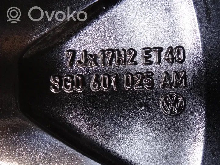 Volkswagen PASSAT B8 Felgi aluminiowe R17 3G0601025AM