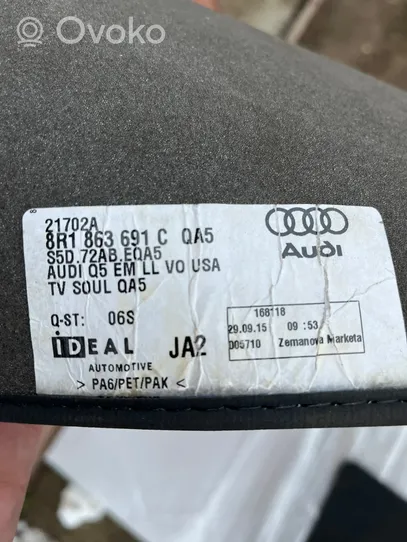 Audi Q5 SQ5 Etuistuintilan matto 8R1863691C