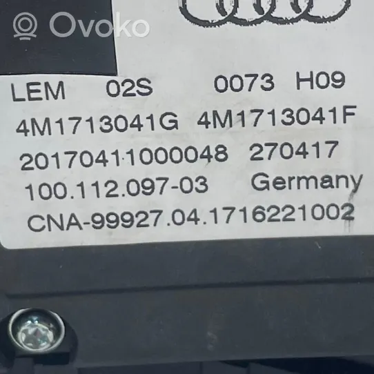 Audi Q7 4M Leva del cambio/selettore marcia 4M1713041F