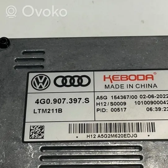 Audi A7 S7 4G Headlight ballast module Xenon 4G0907397S