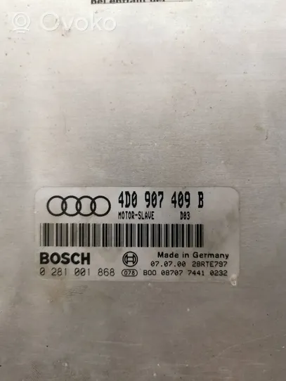 Audi A8 S8 D2 4D Dzinēja vadības bloks 4D0907409B