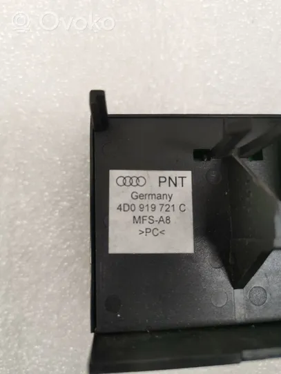 Audi A8 S8 D2 4D Pääyksikkö multimedian ohjaus 4D0919721C