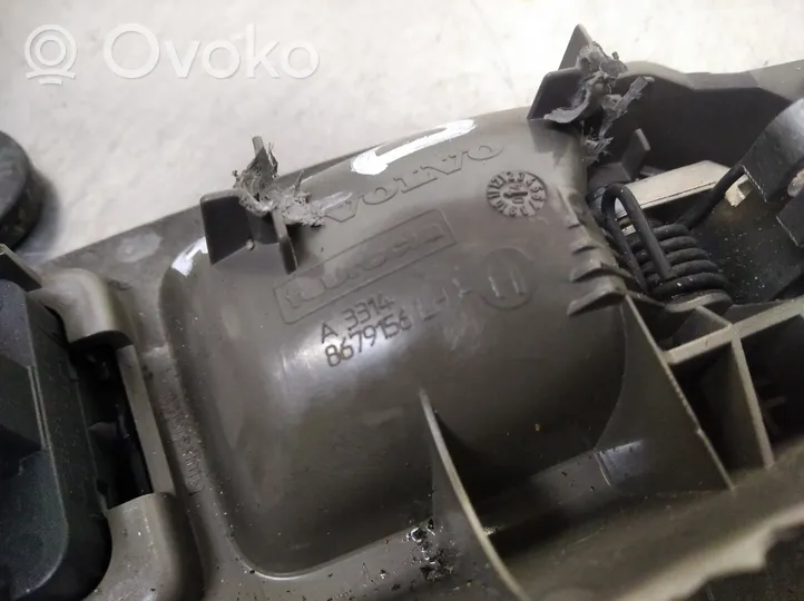 Volvo S40 Klamka wewnętrzna drzwi przednich 8679156LH