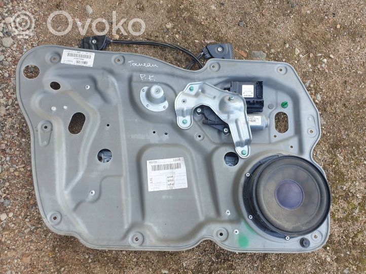 Volkswagen Touran I Elektryczny podnośnik szyby drzwi przednich 1T1837729AE