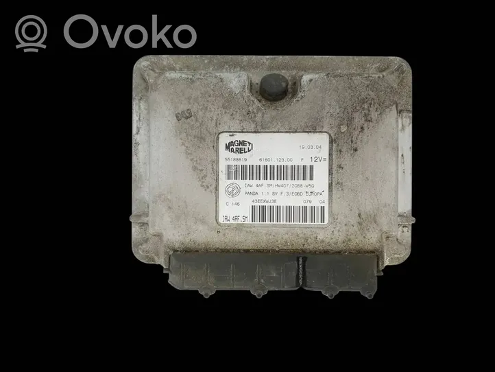 Fiat Panda van Sterownik / Moduł ECU 55196261