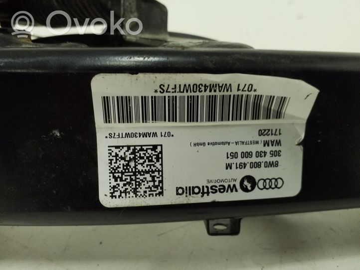 Audi A4 S4 B9 Hak holowniczy / Komplet 8W0800491M