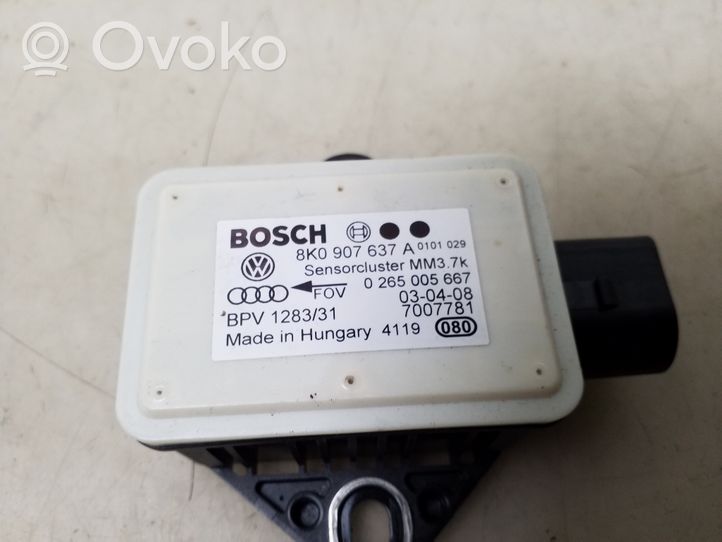 Audi A4 S4 B8 8K ESP (stabilumo sistemos) valdymo blokas 8K0907637A