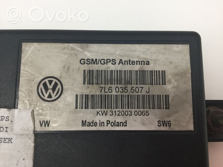 Volkswagen Touareg I GPS-navigaation ohjainlaite/moduuli 7L6035507J