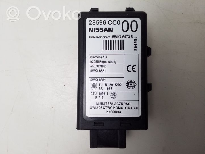 Nissan Murano Z50 Centrālās atslēgas vadības bloks 28596CC000