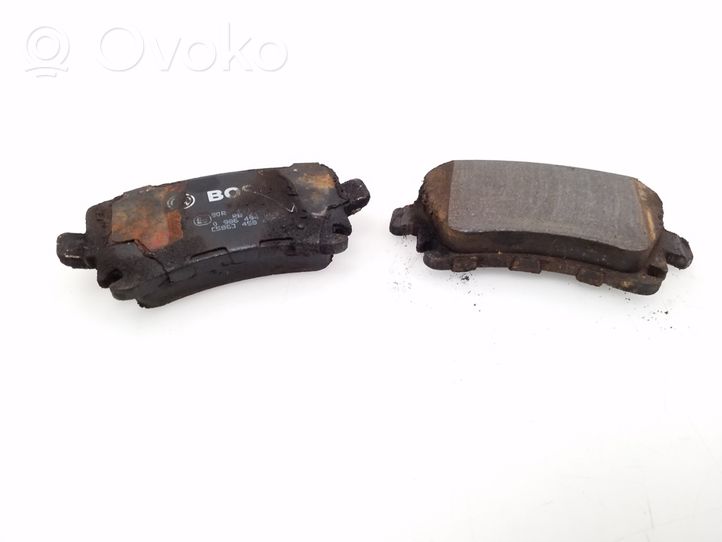 Audi A6 S6 C6 4F Brake pads (rear) 0986494053