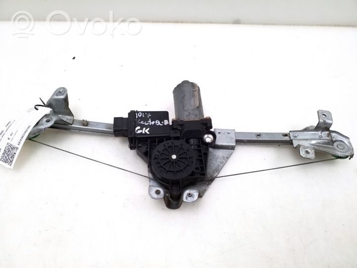 Opel Vectra B Rear door window regulator with motor 90520229