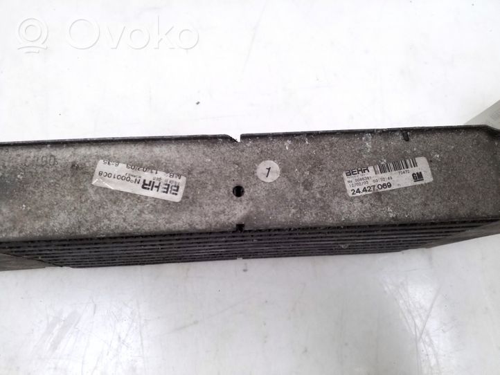 Opel Corsa C Chłodnica powietrza doładowującego / Intercooler 24427069