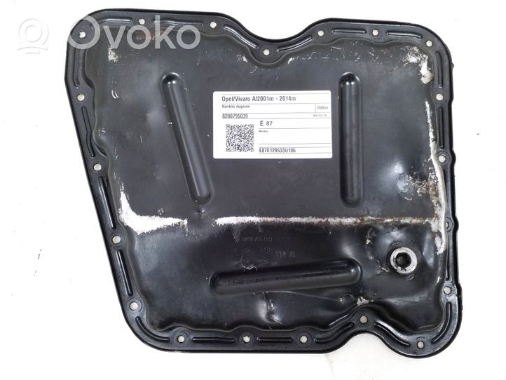 Opel Vivaro Oil sump 8200795039