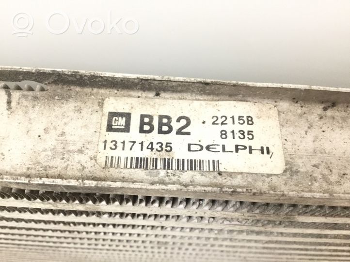 Opel Zafira B Chłodnica powietrza doładowującego / Intercooler 