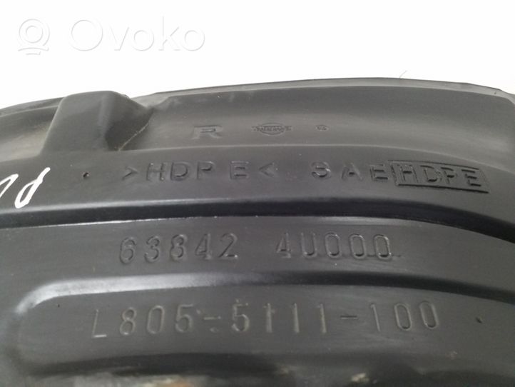 Nissan Almera Tino Etupyörän sisälokasuojat 638424U000