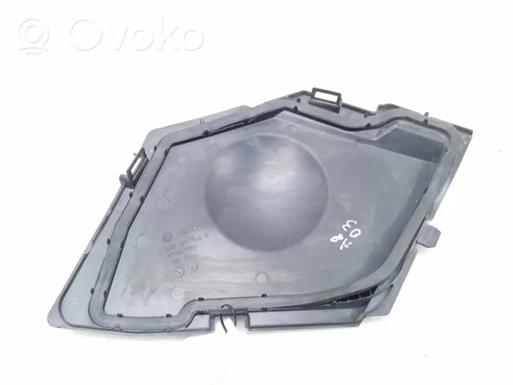 Audi A8 S8 D3 4E Rivestimento della modanatura della chiusura del vano motore/cofano 4E0121148B