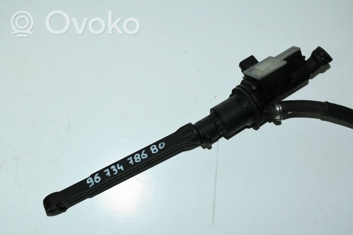 Citroen C4 II Cilindro secondario della frizione 9673478680