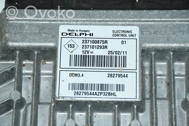 Renault Clio III Calculateur moteur ECU 237100875R