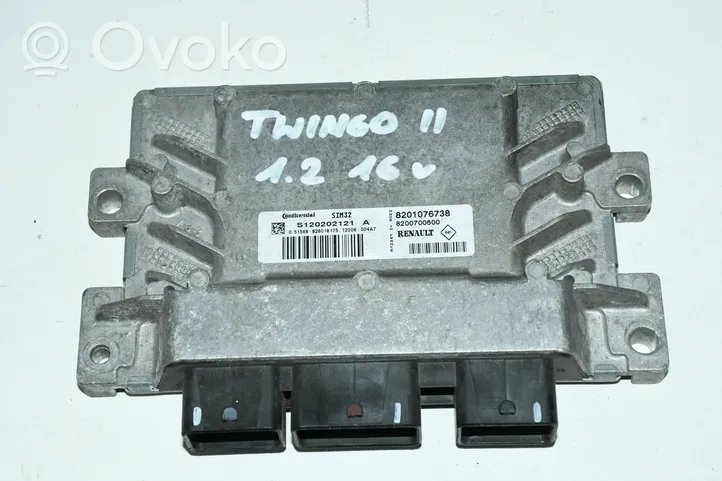 Renault Twingo II Calculateur moteur ECU 8201076738