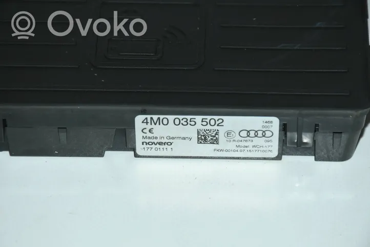 Audi Q7 4M Unité de commande, module téléphone 4M0035502