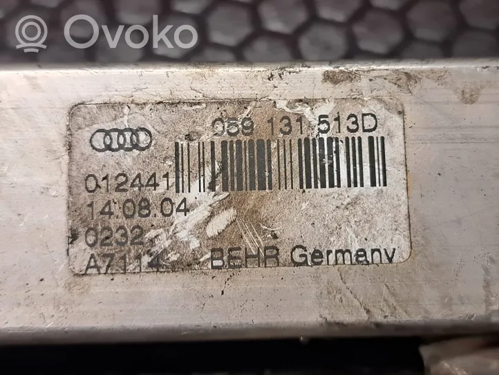 Audi A6 S6 C5 4B Refroidisseur de vanne EGR 059131513D