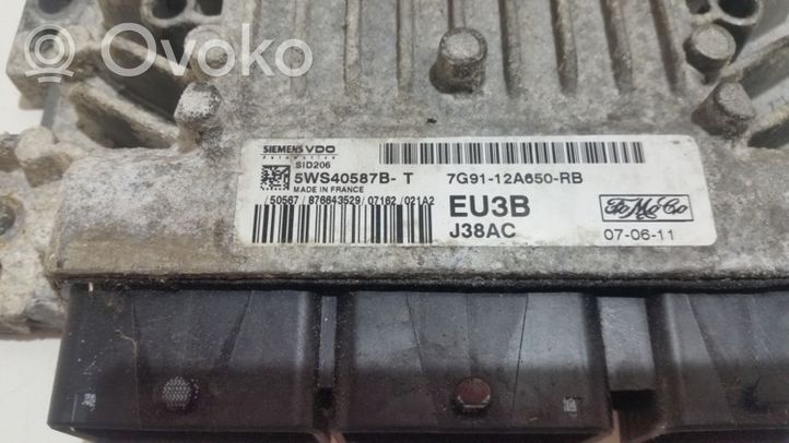 Ford Galaxy Sterownik / Moduł ECU 7G9112A650RB