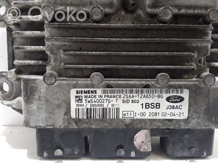 Ford Fiesta Variklio valdymo blokas 2S6A12A650BG