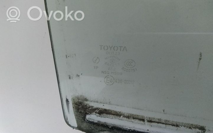 Toyota Land Cruiser (J120) Front door window glass four-door 