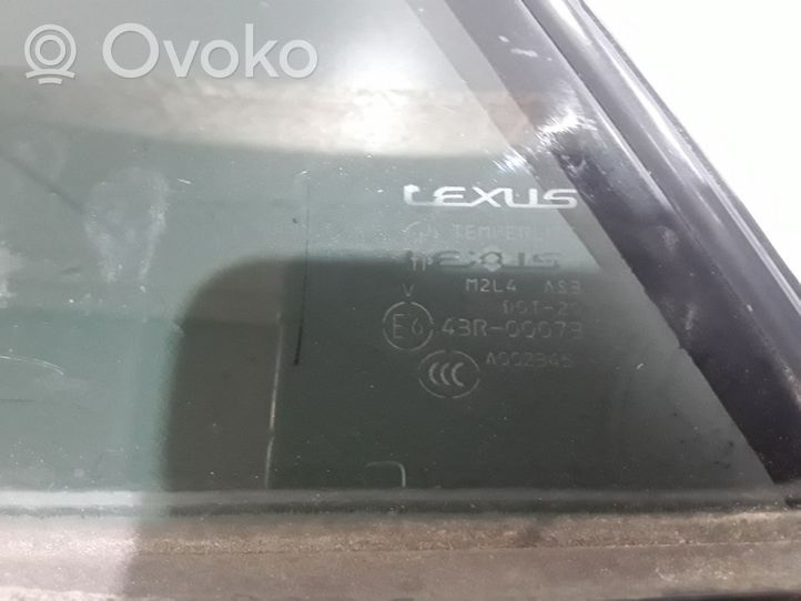 Lexus RX 300 Takakulmaikkunan ikkunalasi 43R00073