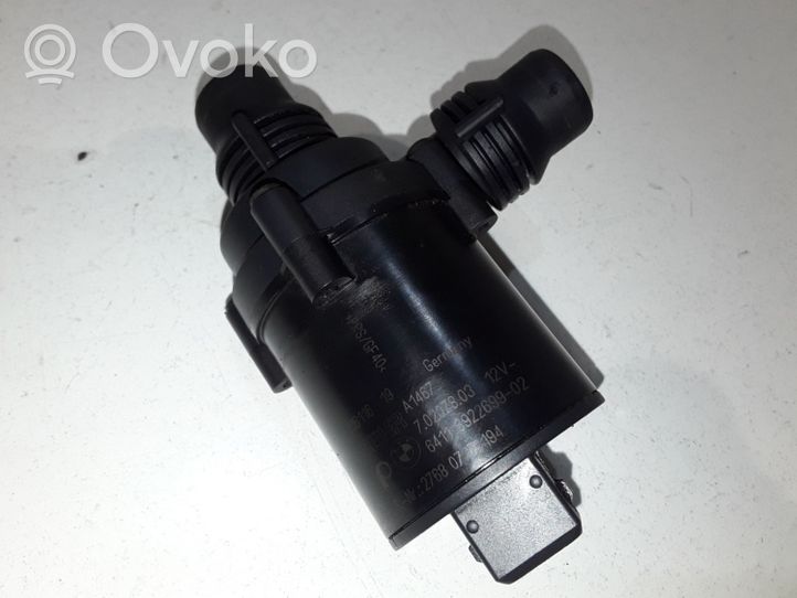 BMW 7 E65 E66 Pompa elettrica dell’acqua/del refrigerante ausiliaria 64116922699