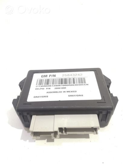 Opel Antara Modulo di controllo del corpo centrale 25843242