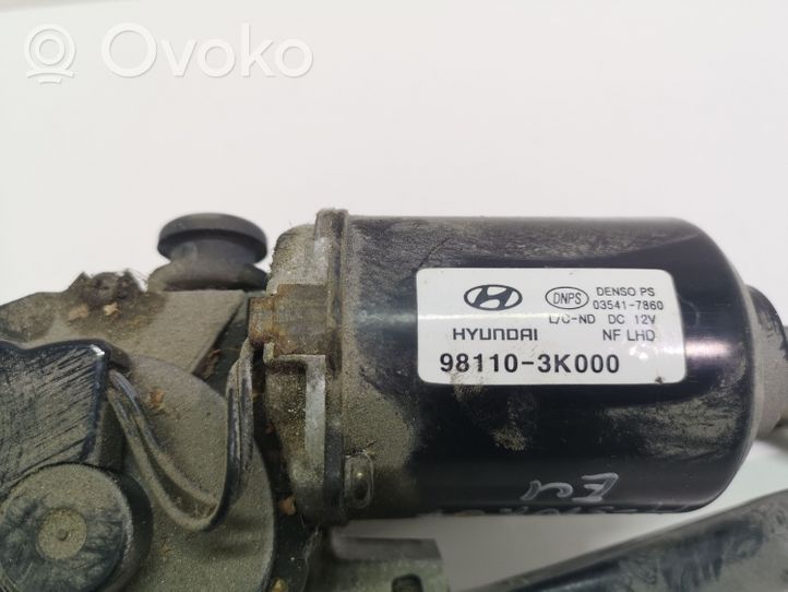 Hyundai Sonata Mechanizm wycieraczek szyby przedniej / czołowej 981103K000