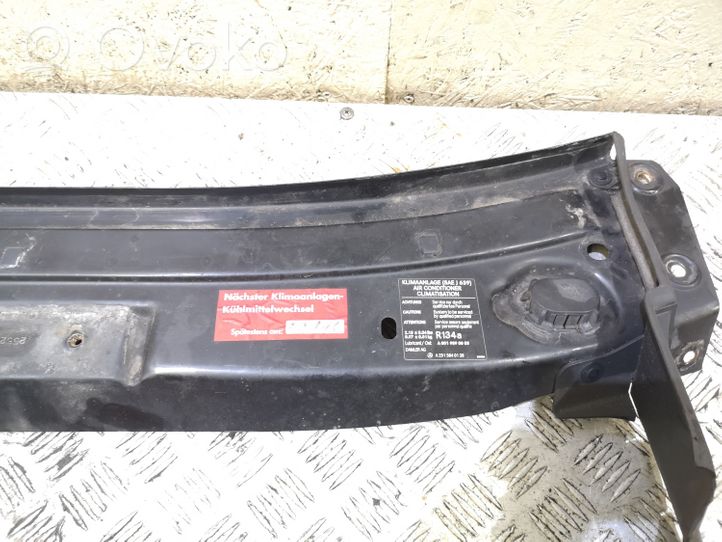 Mercedes-Benz GL X164 Staffa del pannello di supporto del radiatore parte superiore 1645002016