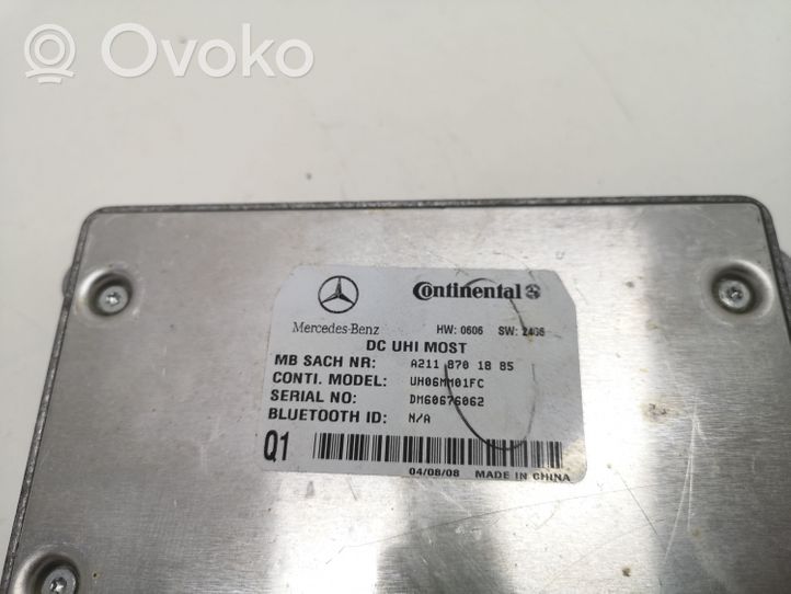 Mercedes-Benz ML W164 Bluetooth modulis A2118701885