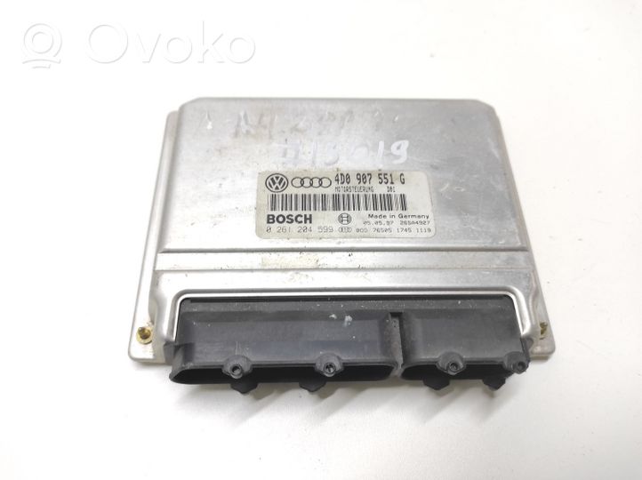 Audi A4 S4 B5 8D Centralina/modulo del motore 4D0907551G