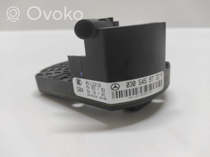 Mercedes-Benz E W212 Stūres stāvokļa (leņķa) sensors 0305459732