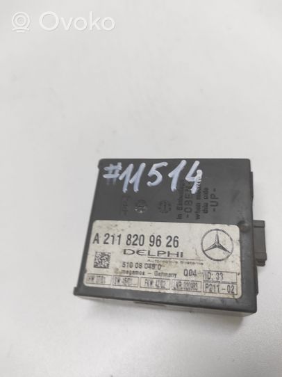 Mercedes-Benz E W210 Unidad de control/módulo de alarma A2118209626