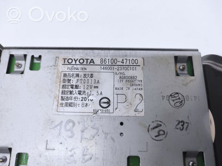 Toyota Prius (XW30) Garso stiprintuvas 8610047100