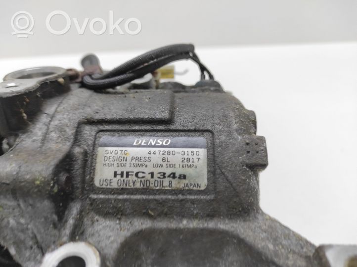 Daihatsu Sirion Compresseur de climatisation 4472803150