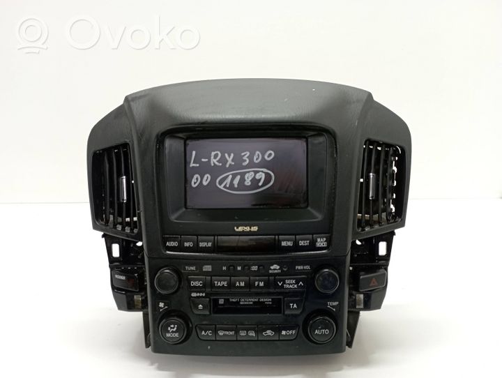 Lexus RX 300 Radio/CD/DVD/GPS-pääyksikkö 8612048100