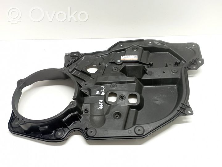 Mazda CX-7 Meccanismo di sollevamento del finestrino anteriore senza motorino EG525897X