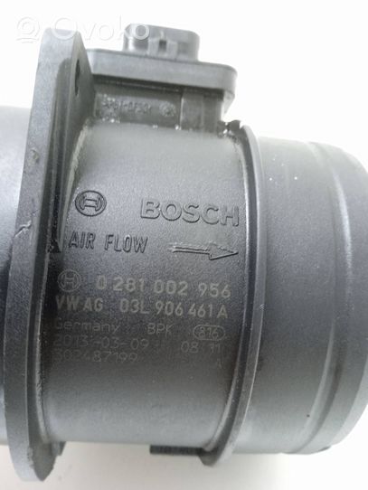 Volkswagen PASSAT B7 Mass air flow meter 03L906461A