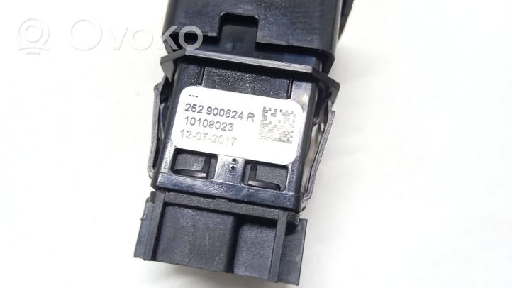 Renault Kadjar Hazard light switch 252900624R